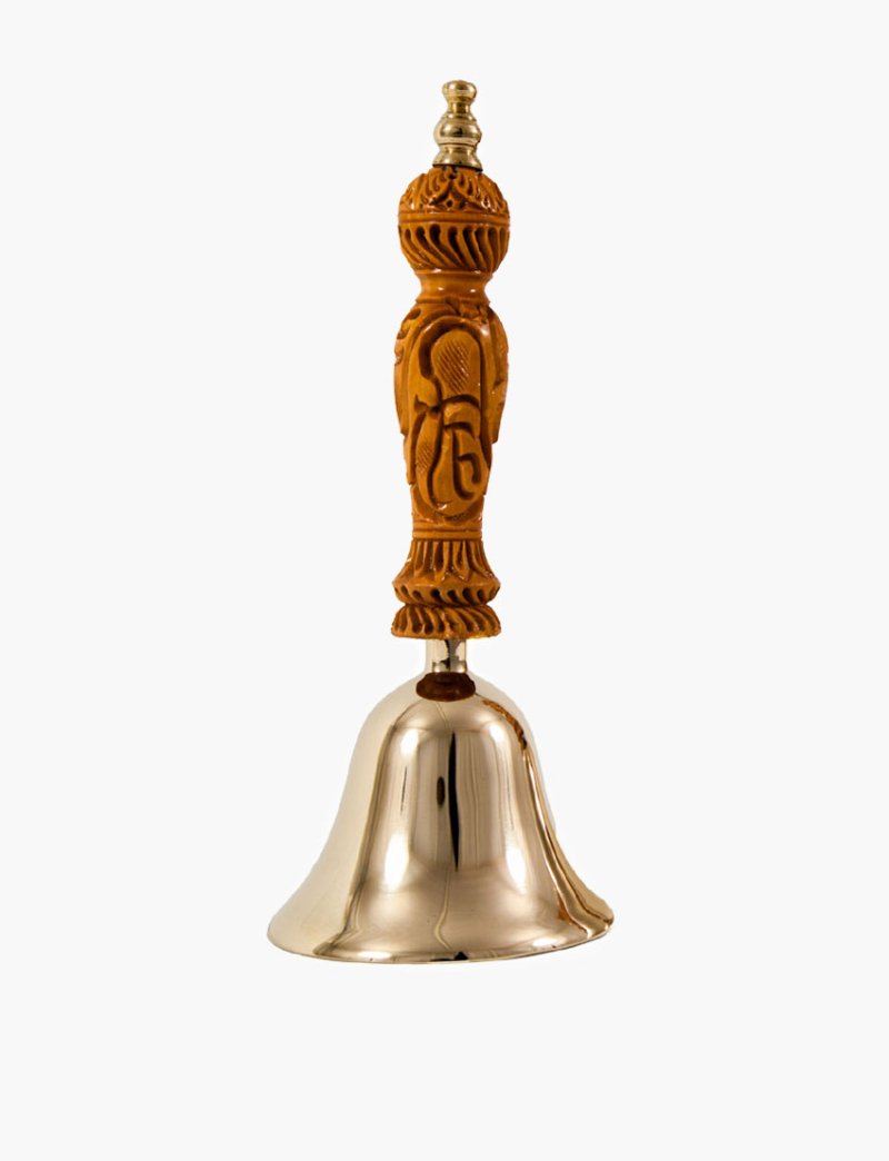 Kansa Pooja Bell (H-8.5in, D-3.5in)