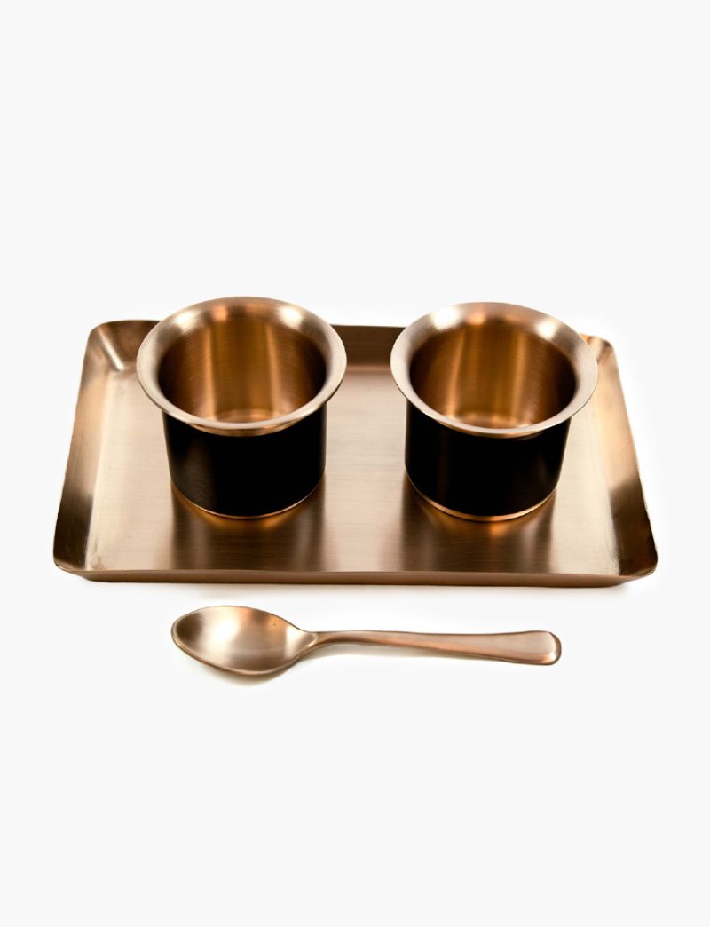 Kansa Coffee Mug Set