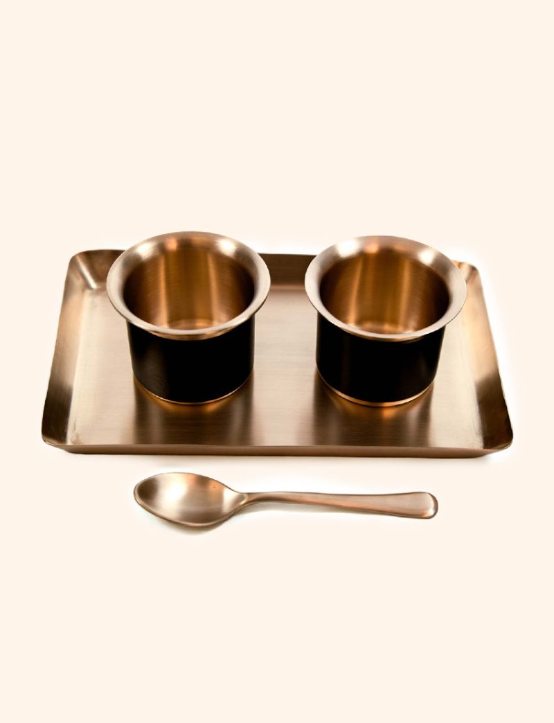 Kansa Coffee Mug Set