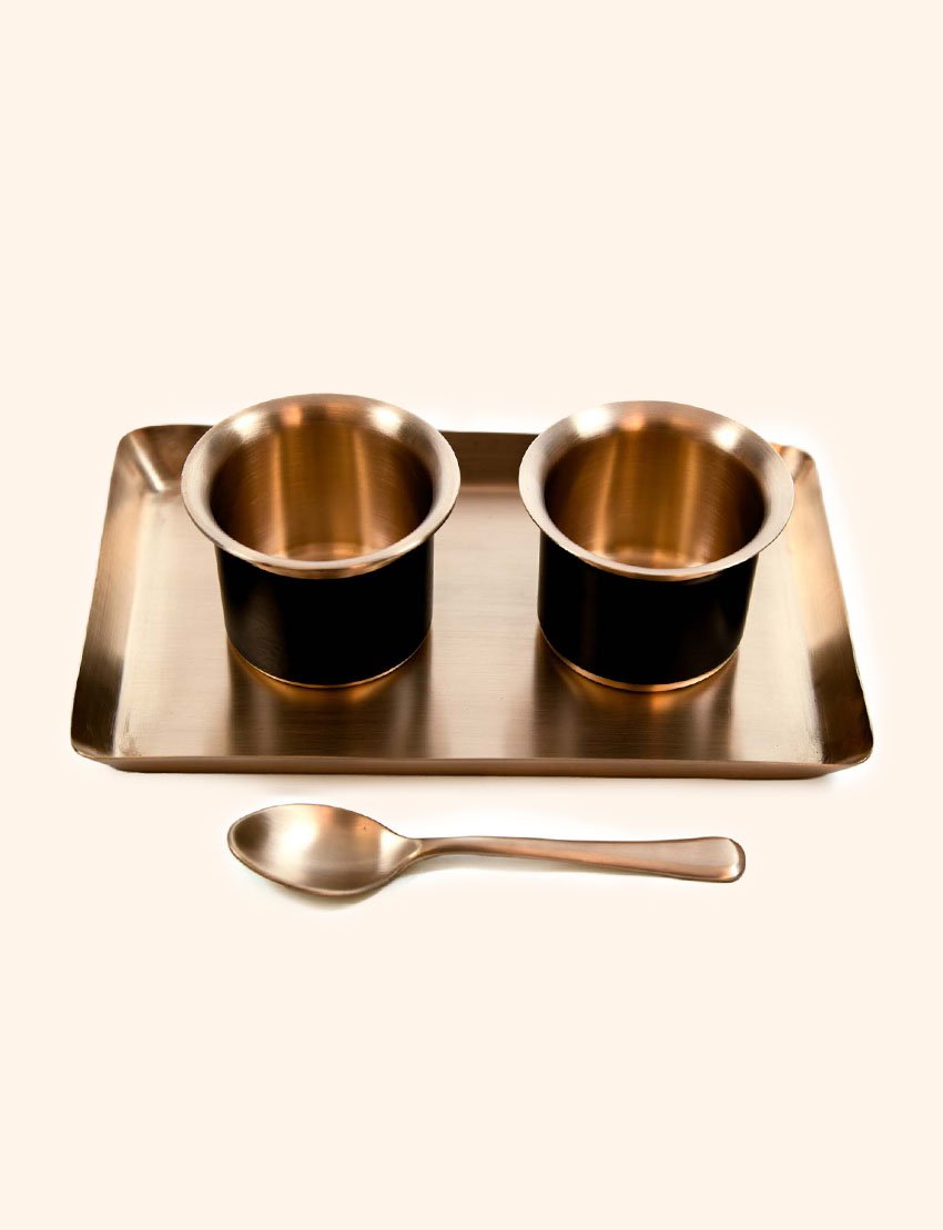 Kansa Coffee Mug Set