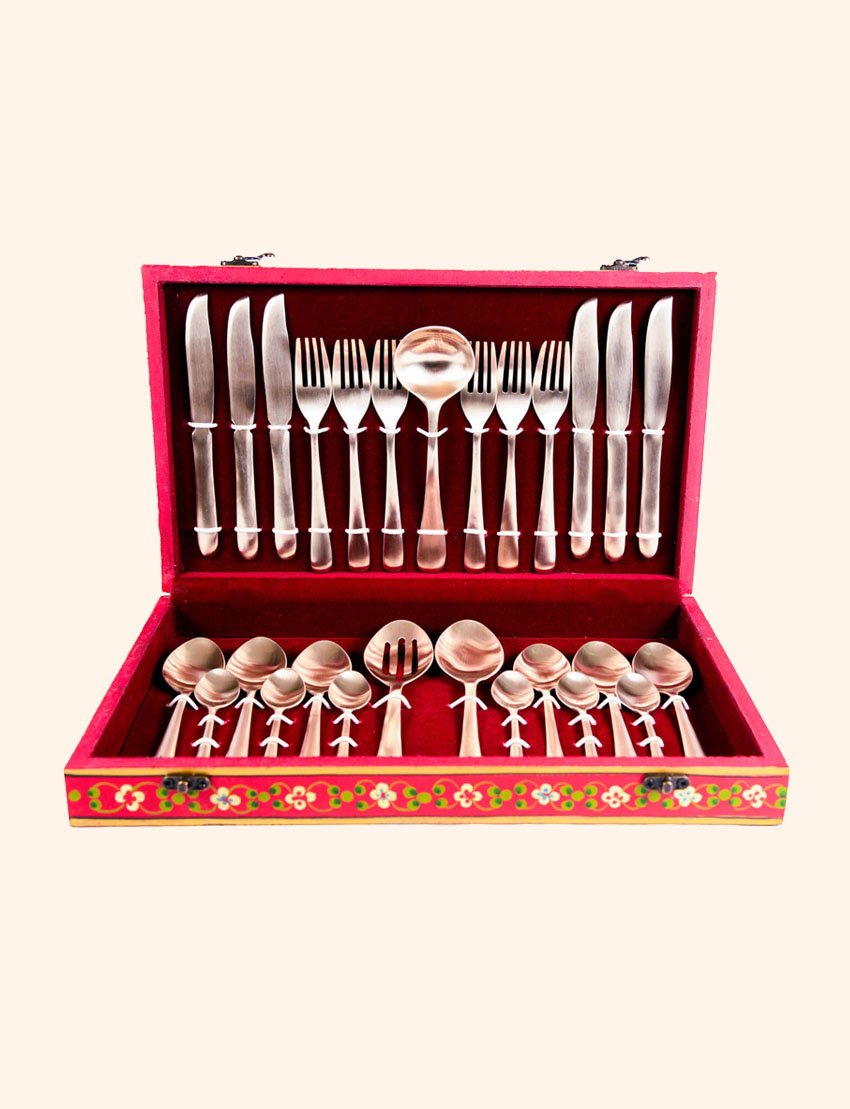 Kansa Cutlery Set