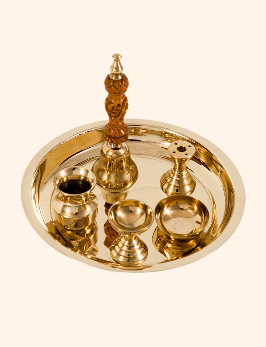 Kansa Pooja Set Medium
